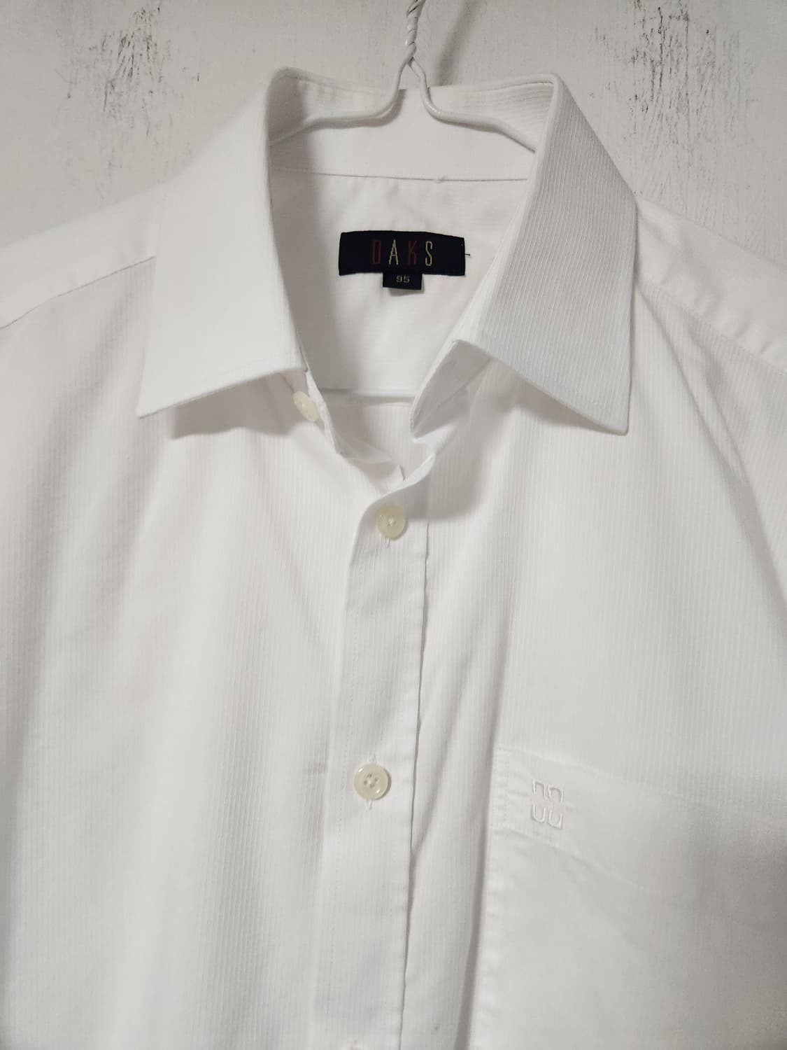 닥스 화이트 드레스 셔츠 긴팔 와이셔츠 95 상품이미지3