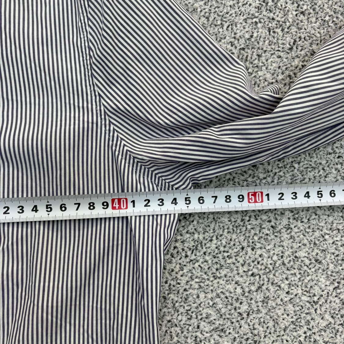 38 라코스테 스트라이프 셔츠 남방 0428J 상품이미지5