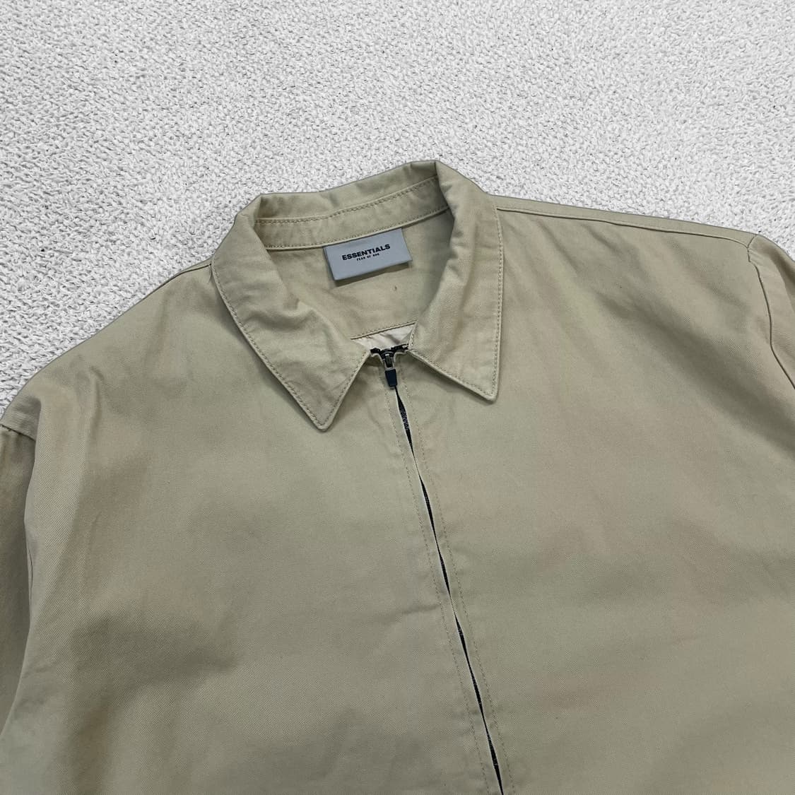 에센셜 피어오브갓 트윌 블루종 자켓 베이지 상품이미지2