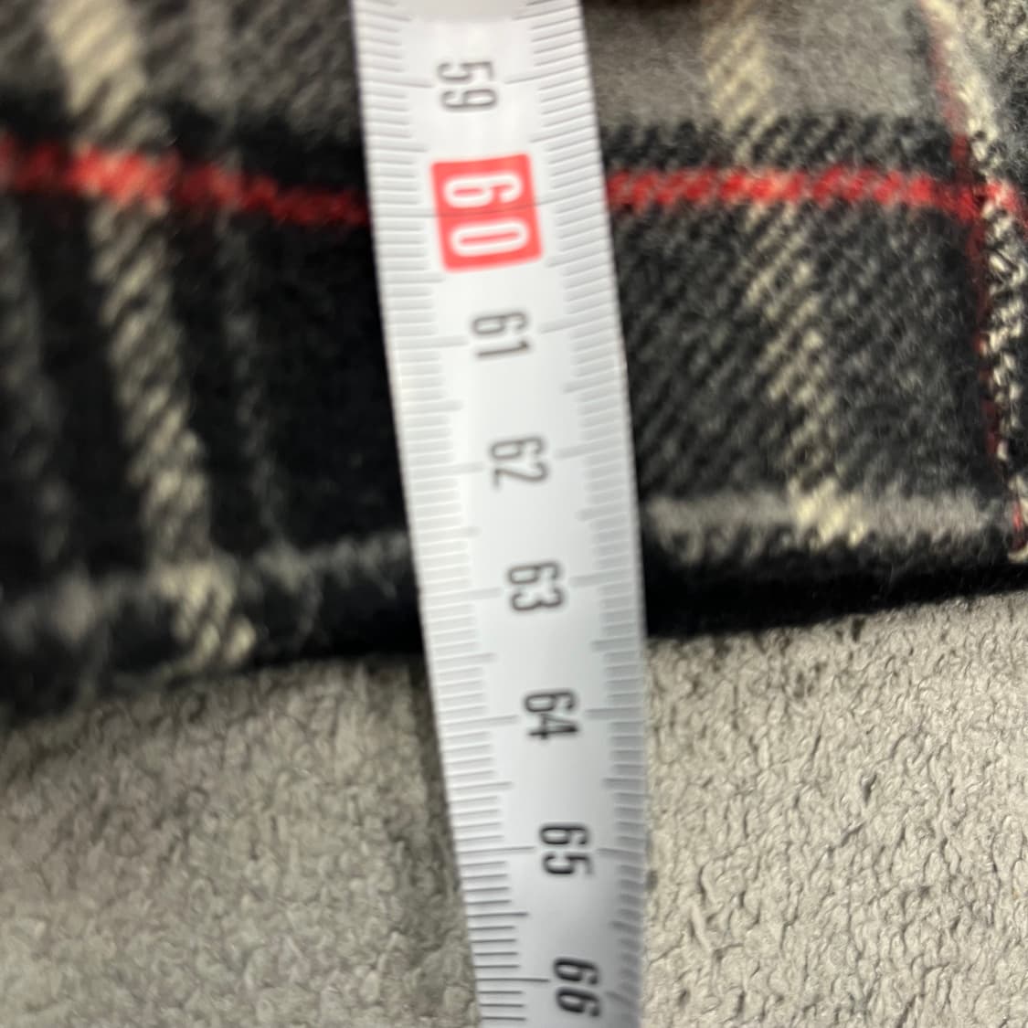 100 발레시아가 체크 카라 자켓 상품이미지6