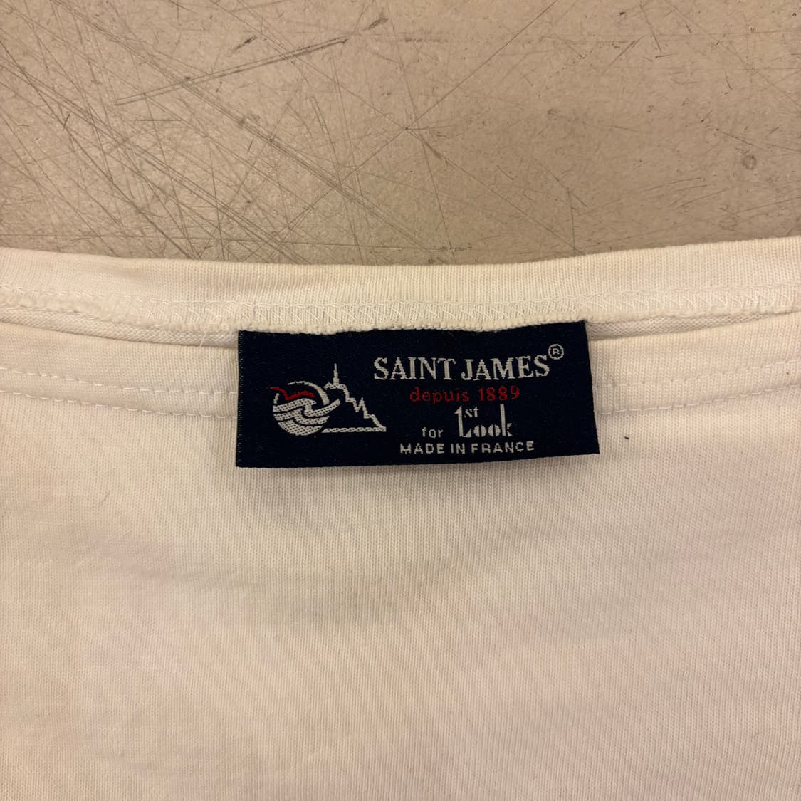 세인트제임스 마린 패치 스트라이프 롱슬리브 상품이미지4