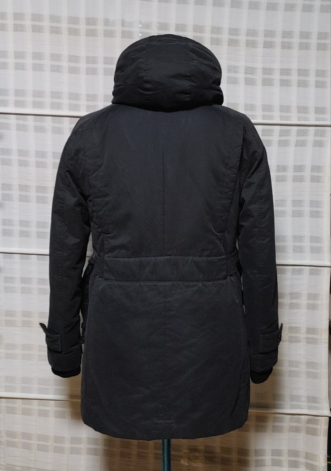 (한섬) 타임옴므 검정 내피탈부착 패딩 점퍼 95 상품이미지2