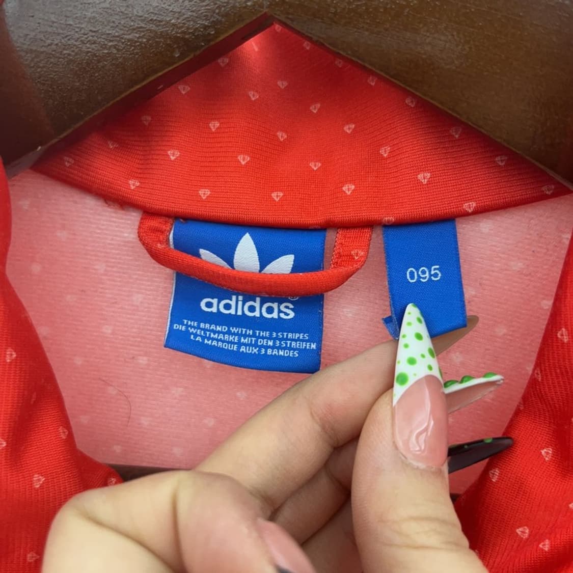 아디다스 Y2K 00's 러블리힙 땡땡이 져지 집업 95 C09206 상품이미지5