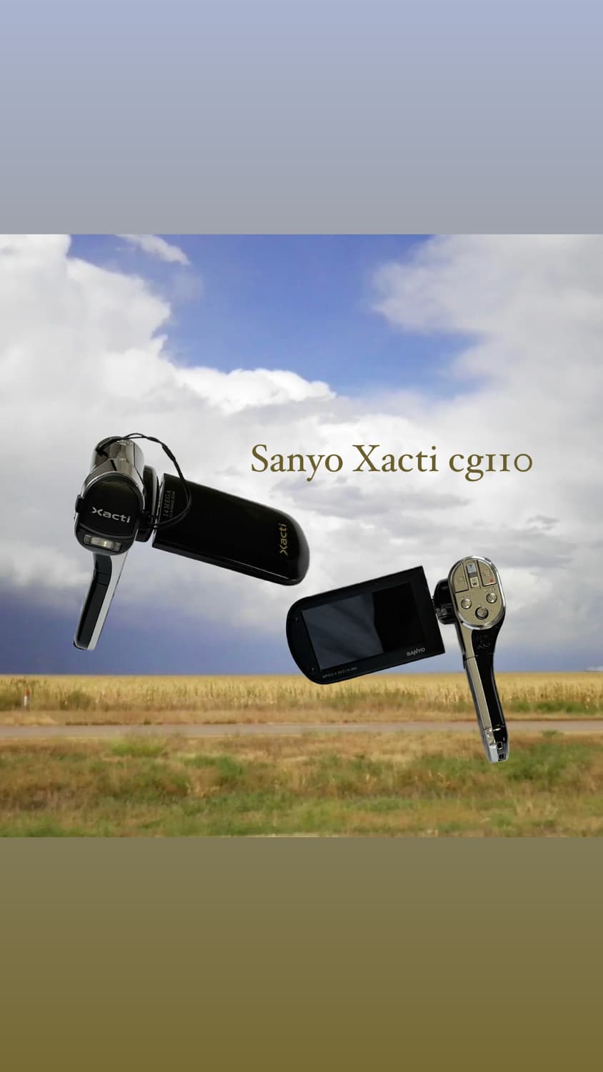 🐰초경량🐰Sanyo Xacti cg110 캠코더 상품이미지1
