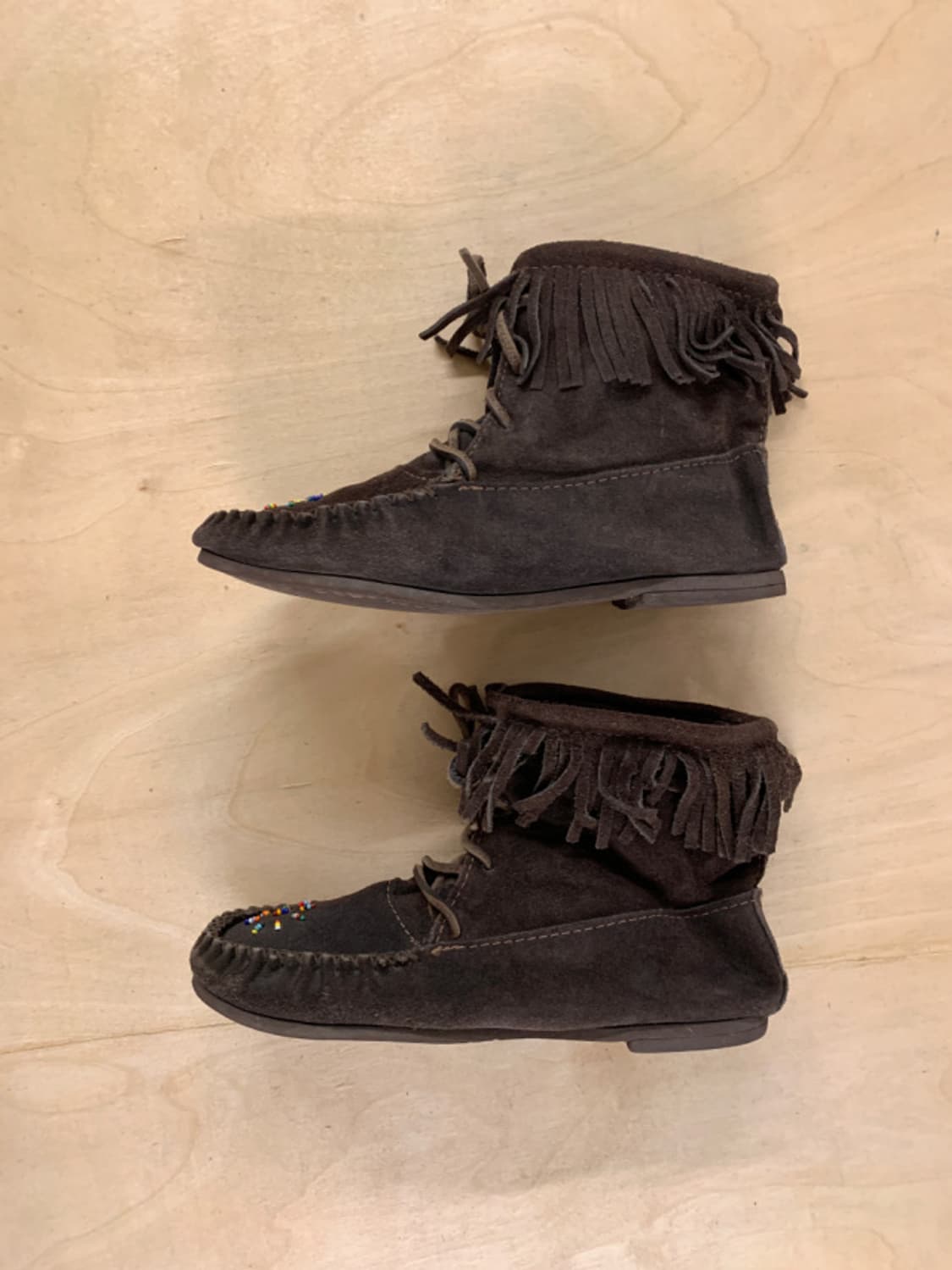 VTG suede fringe boots 빈티지 프린지 부츠 상품이미지3