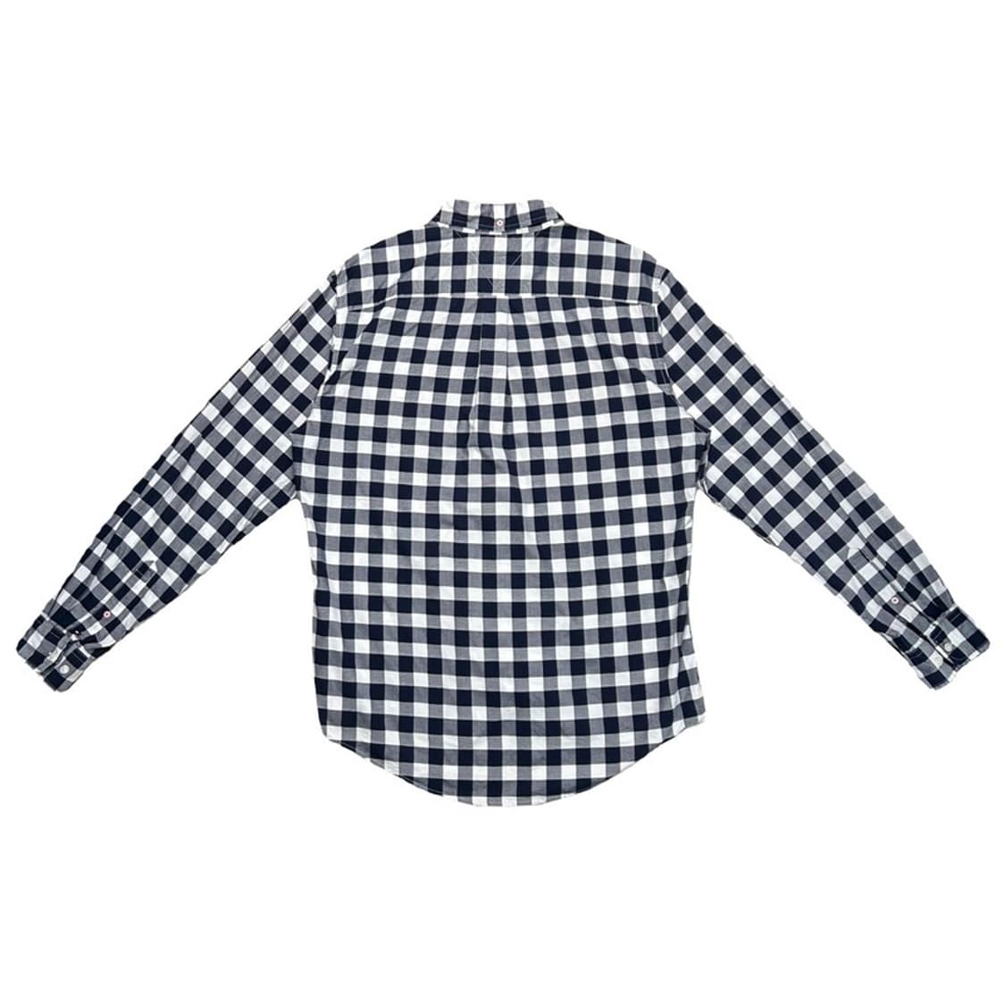 타미힐피거 커스텀핀 체크 패턴 셔츠 네이비 L 상품이미지7