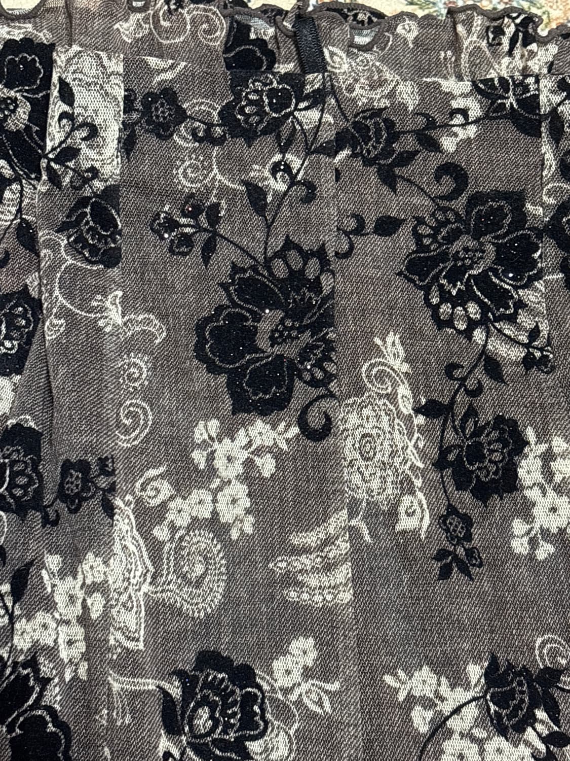 Japenese vintage 오리엔탈스커트 페어리스커트 뮤트톤 대장급 상품이미지3