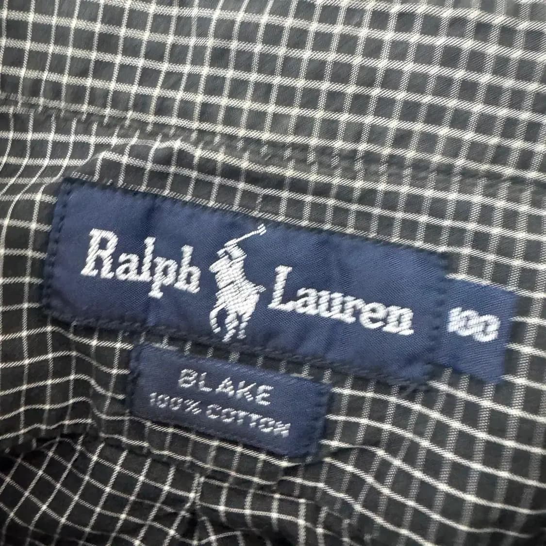 100(XL) 폴로 랄프로렌 BLAKE 잔체크 남방 셔츠 상품이미지5