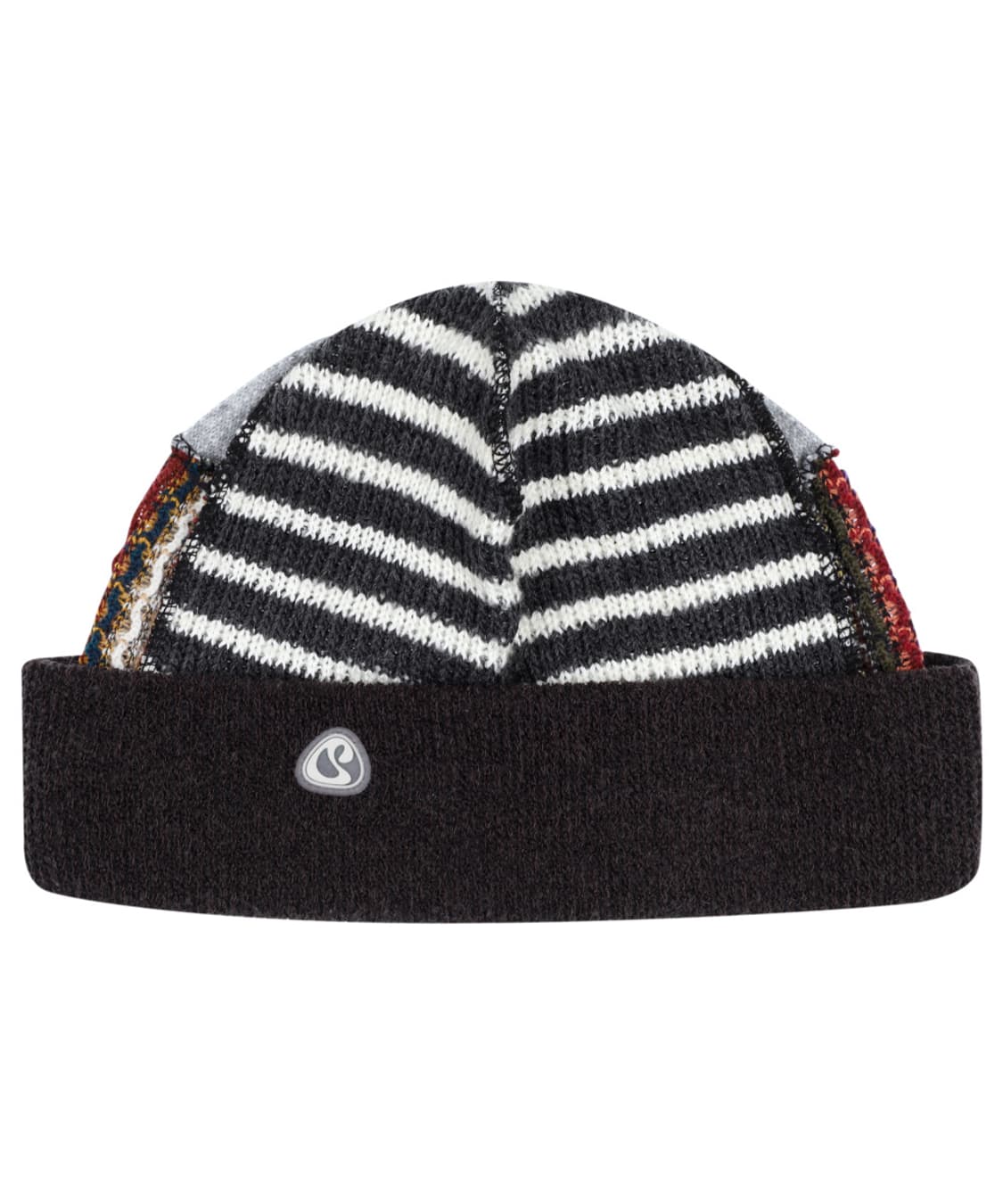 코이세이오 패치 워크 비니 브라운 상품이미지1