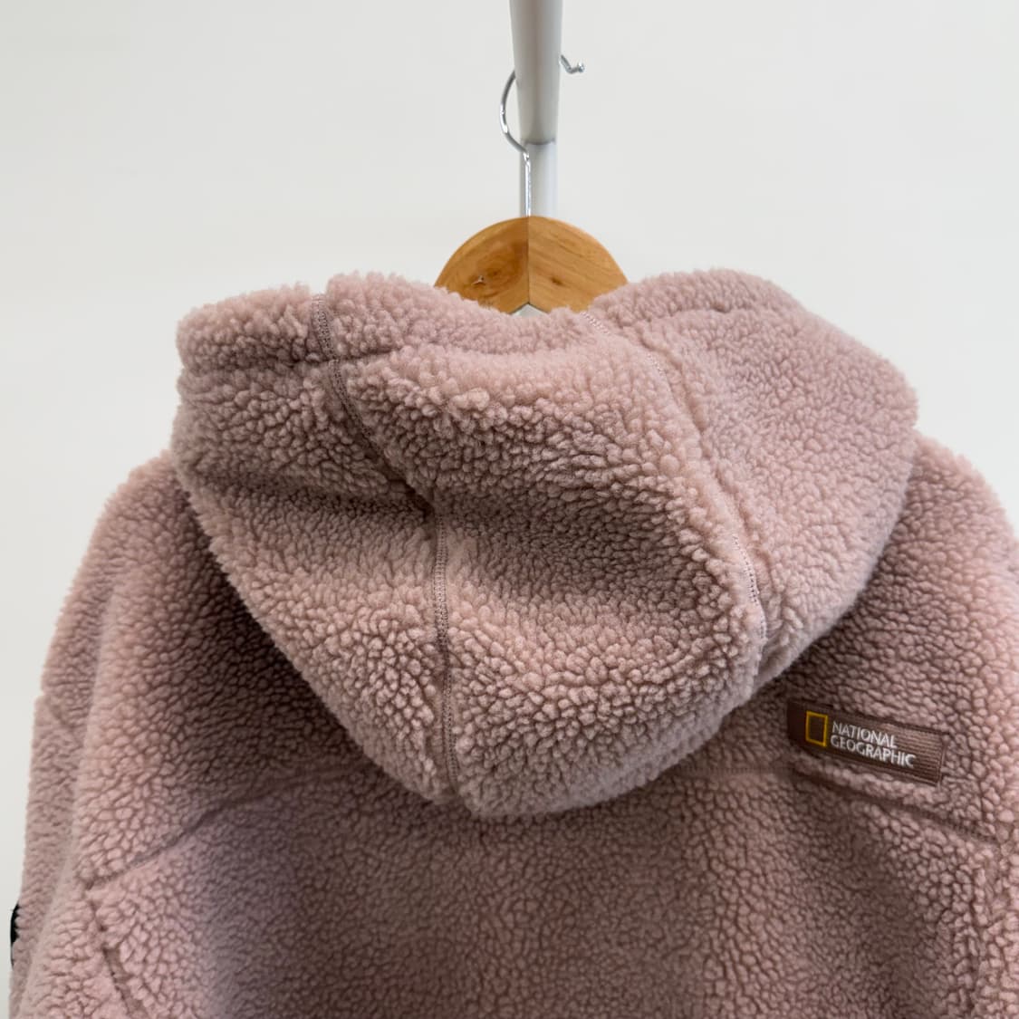 내셔널지오그래픽 뽀글이 반집업 L 상품이미지6