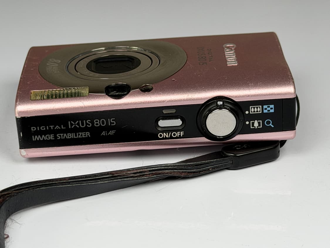 캐논 IXUS 익서스 80 IS 핑크 레트로 빈티지 감성 카메라 상품이미지5