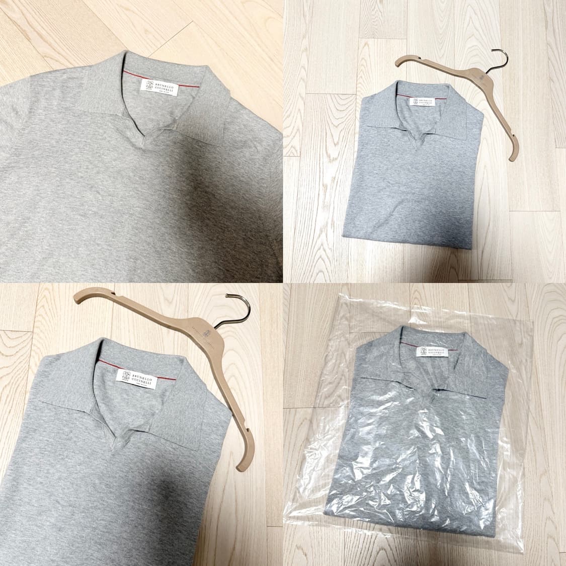 브루넬로 쿠치넬리 오픈 카라 니트 (50) 국내 105 상품이미지3