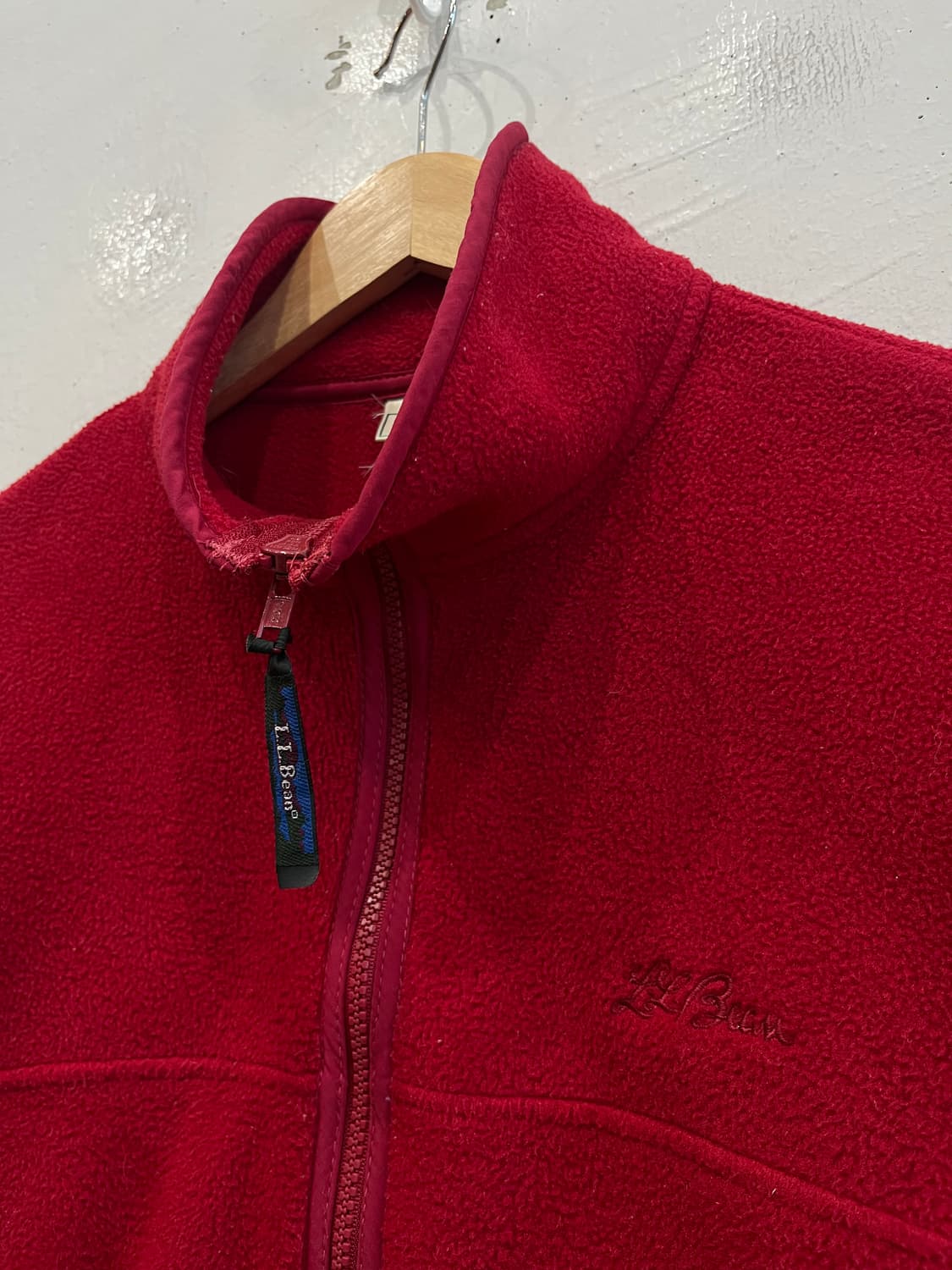 90s 엘엘빈 플리스 집업 자켓 상품이미지1