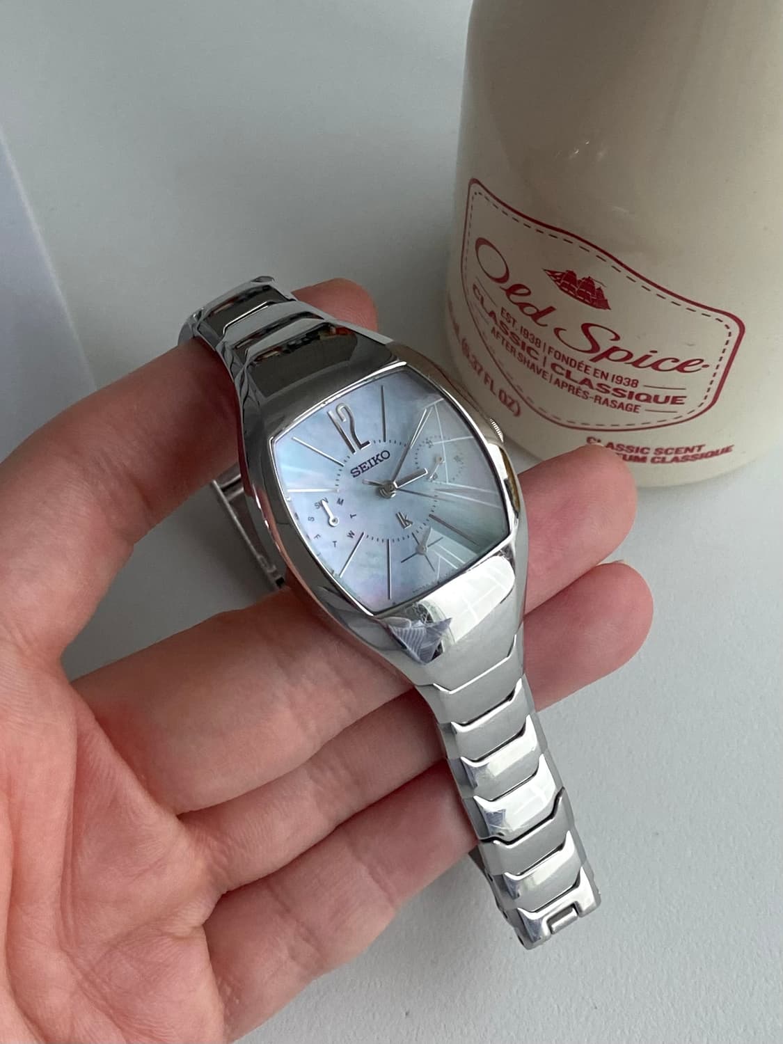Seiko 세이코 lk 루키아 쉘 실버 사파이어 상품이미지3