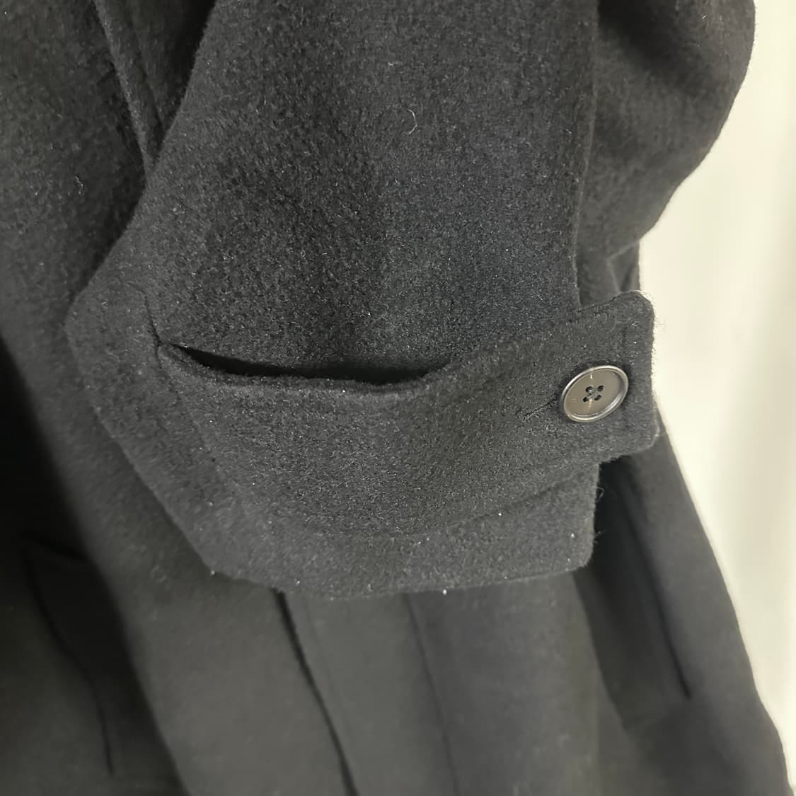 무신사 스탠다드 울 블렌드 부클 오버사이즈 발마칸 코트 상품이미지2