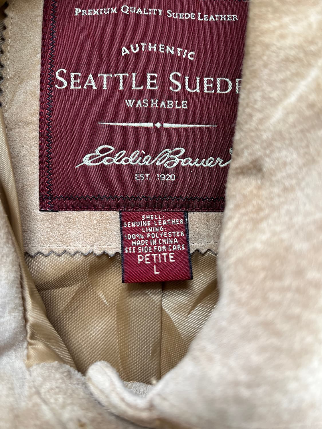 Eddie Bauer 스웨이드 트러커 자켓  상품이미지5