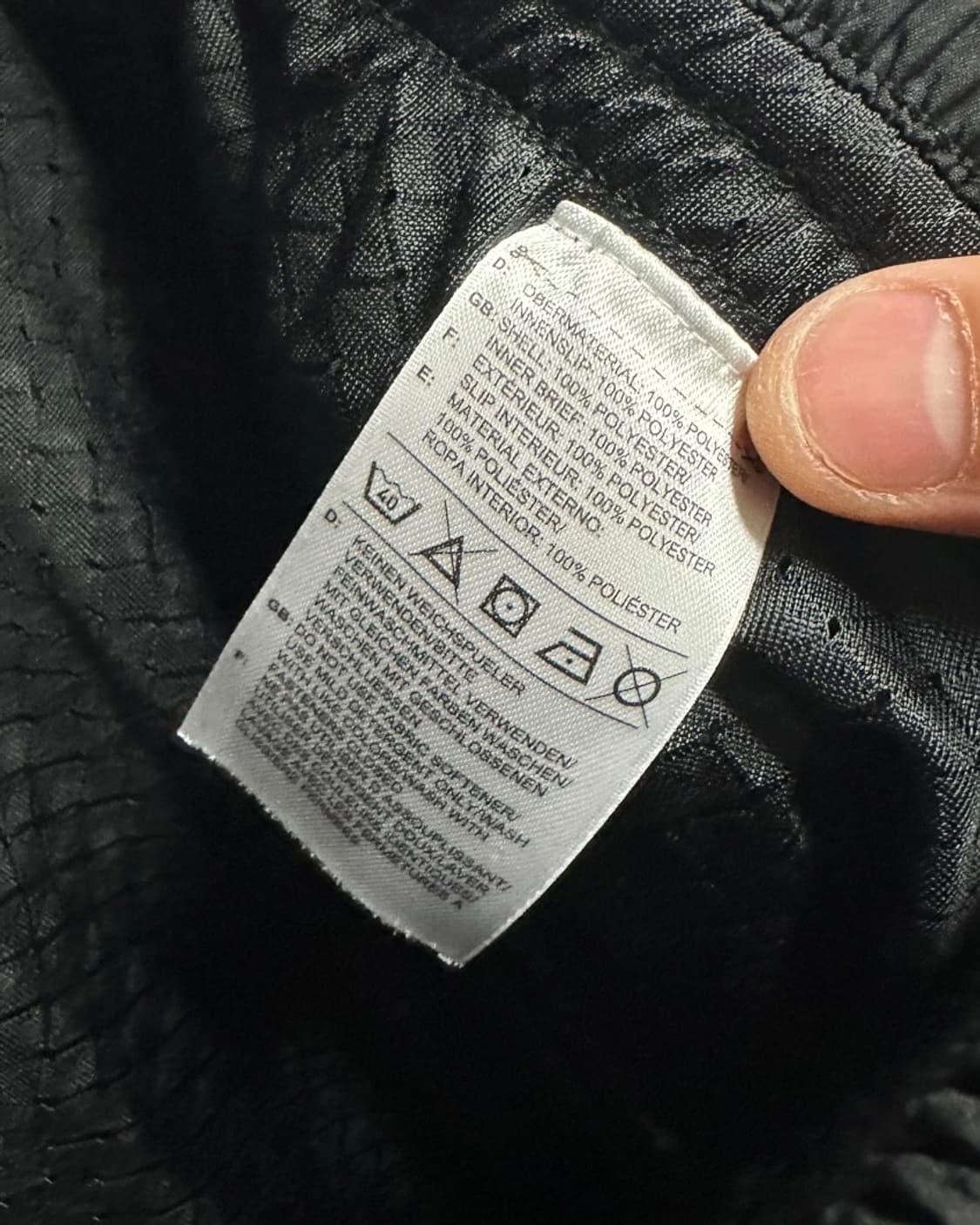 아디다스 남성 트레이닝 쇼츠 반바지 블랙/블루 XL size 상품이미지9