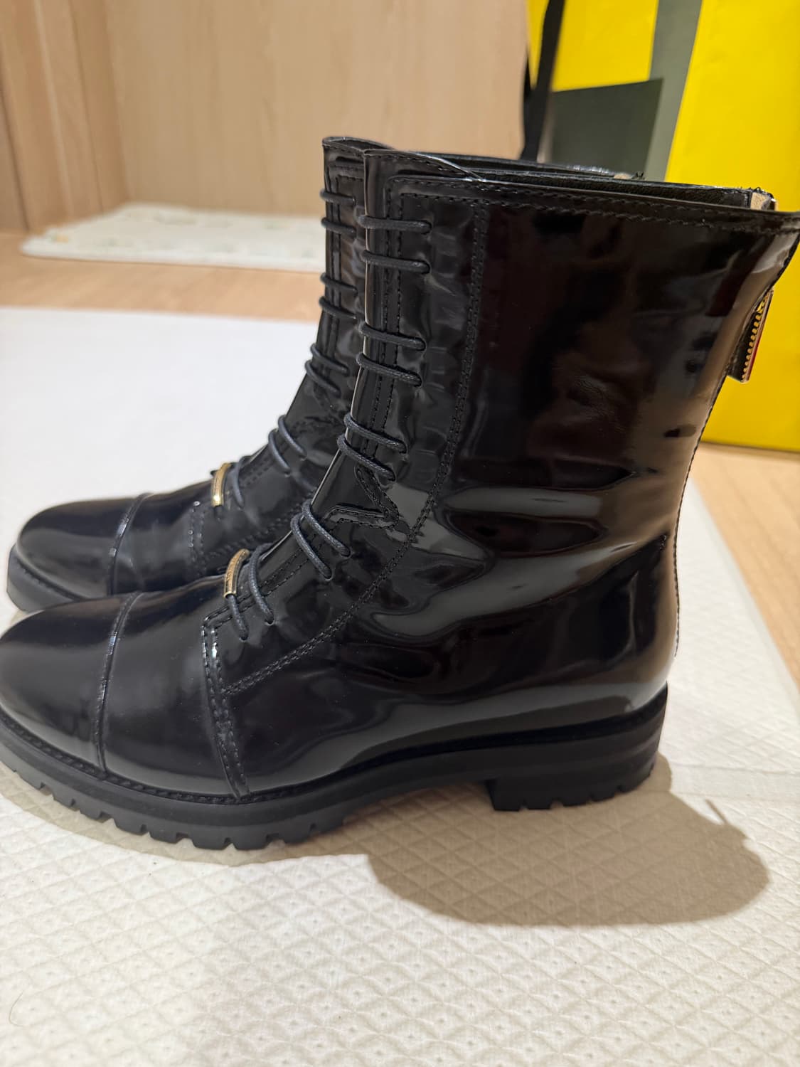 미사용)지미추 에나멜부츠  상품이미지2