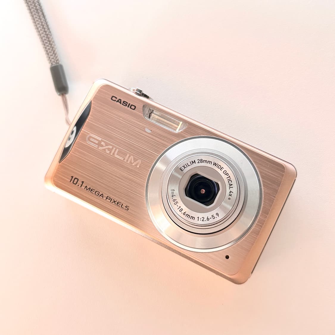 🎀미품•풀박스🎀 카시오 엑슬림 ex-z270 로즈골드 빈티지디카 상품이미지5