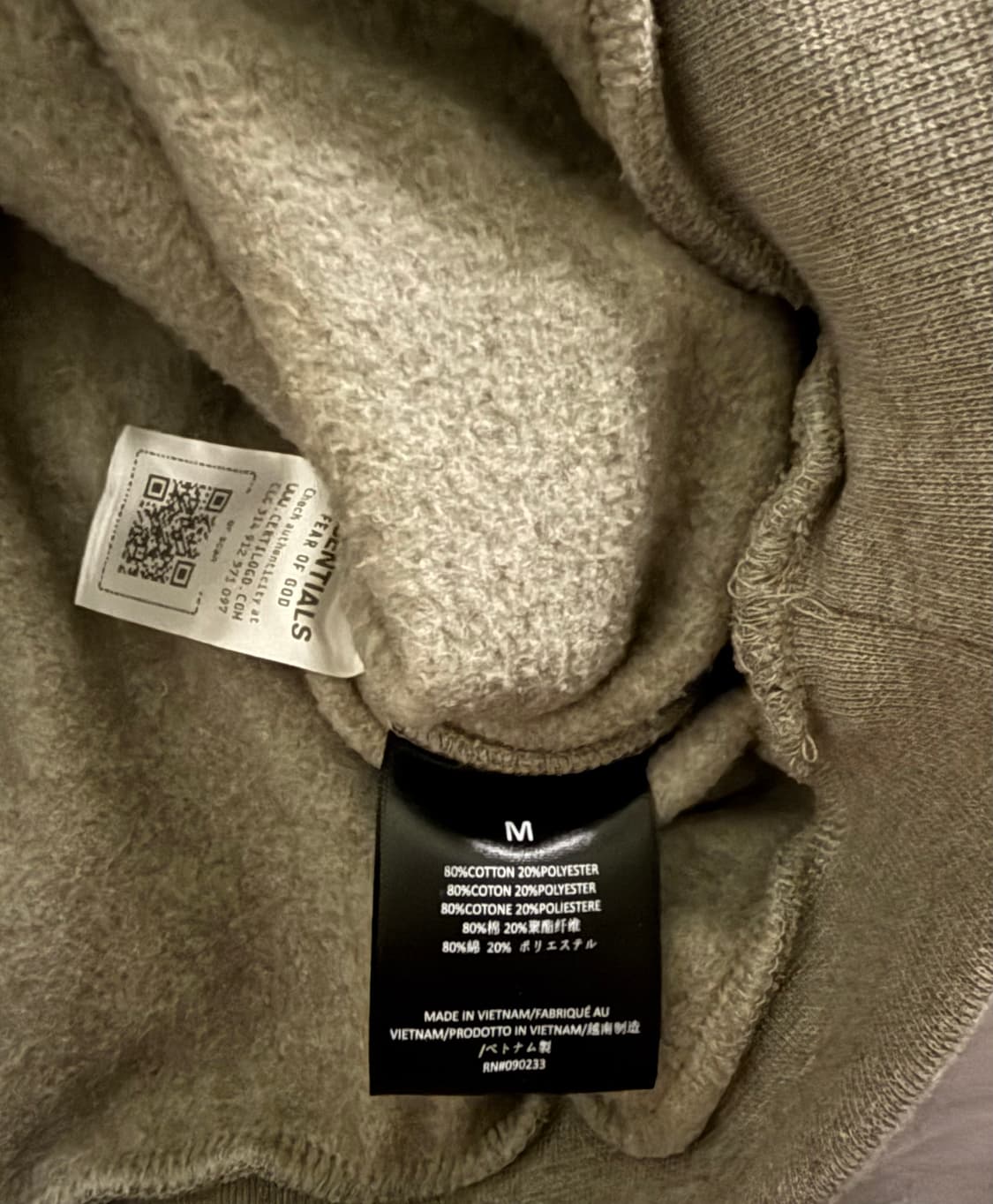 에센셜 피어오브갓 스테이트 후드 상품이미지4