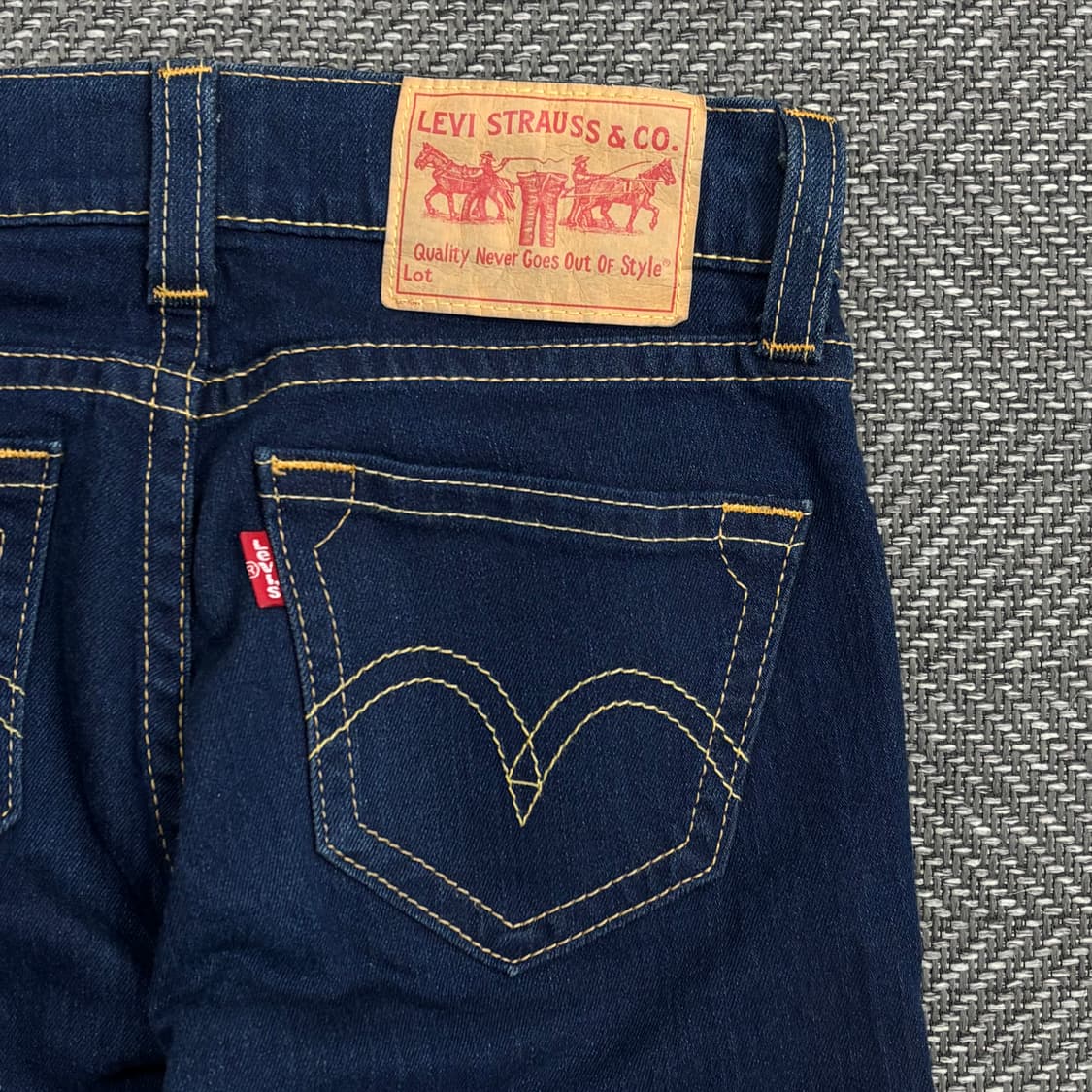 리바이스 스트레이트 부츠컷 데님 팬츠  V0583  상품이미지5