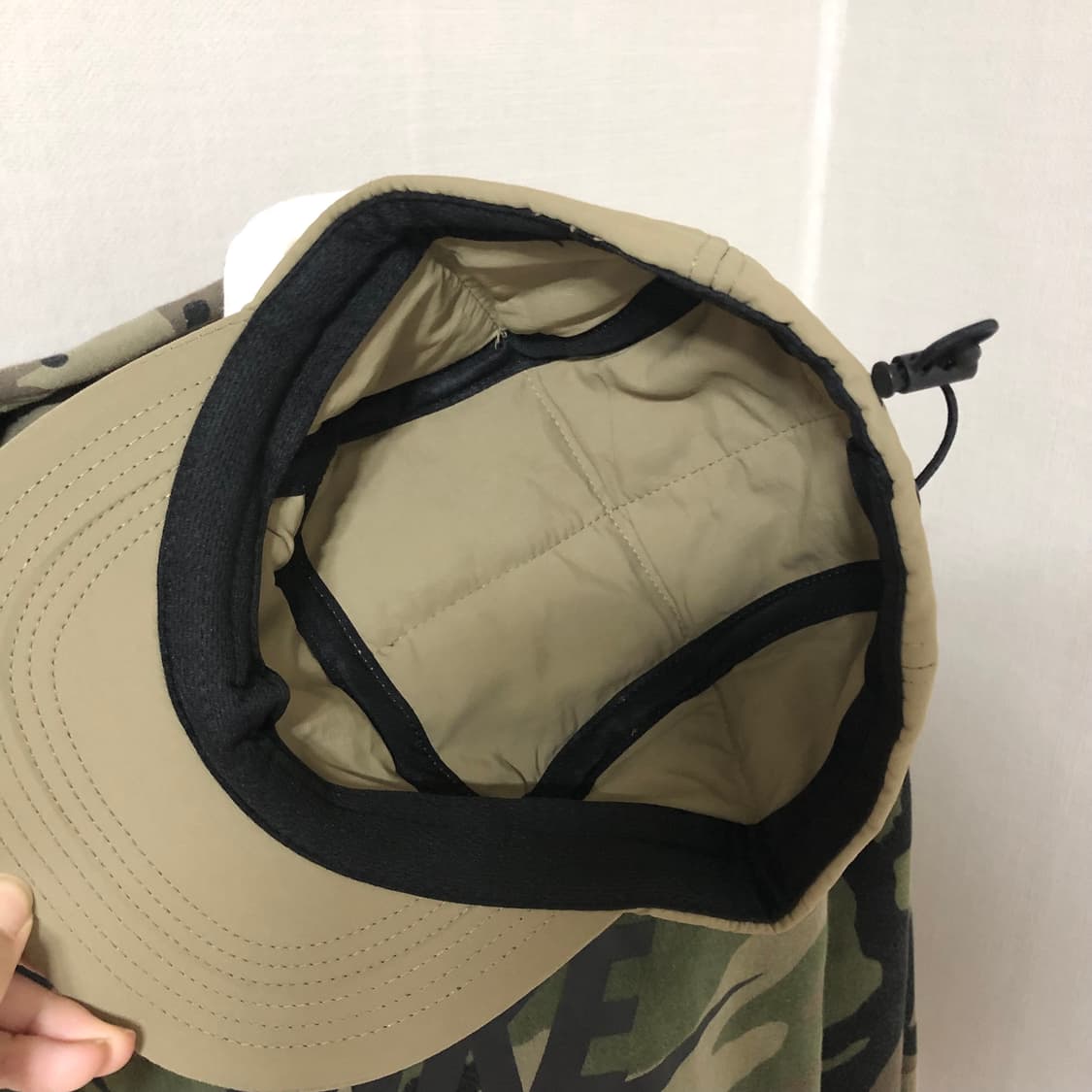 베이지 캠프 캡 상품이미지2