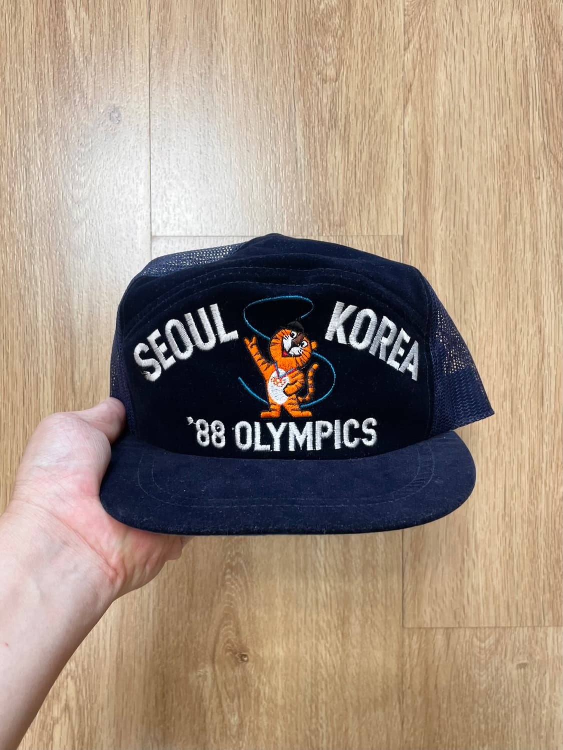 국내유일 88올림픽 서울올림픽 호돌이 빈티지모자 트러커햇 트러커캡 매쉬캡 상품이미지1