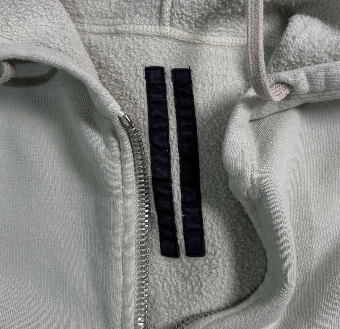 릭오웬스 크롭 후드집업 XS 상품이미지4