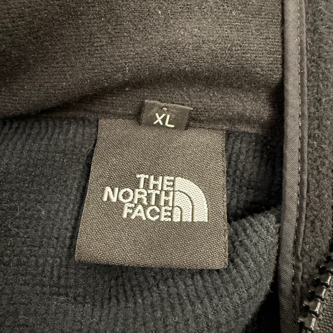 [정품/XL] 노스페이스 블랙 후리스 자켓 b15 상품이미지5