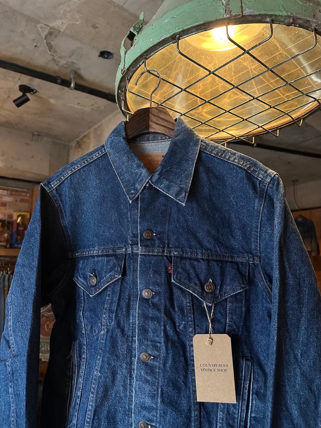 80s USA 빈티지 리바이스 70506 3세대 데님 트러커 자켓 상품이미지2