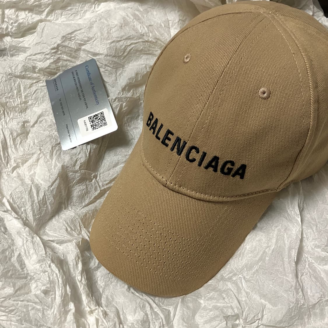 (59L) Balenciaga 발렌시아가 로고 볼캡 상품이미지4