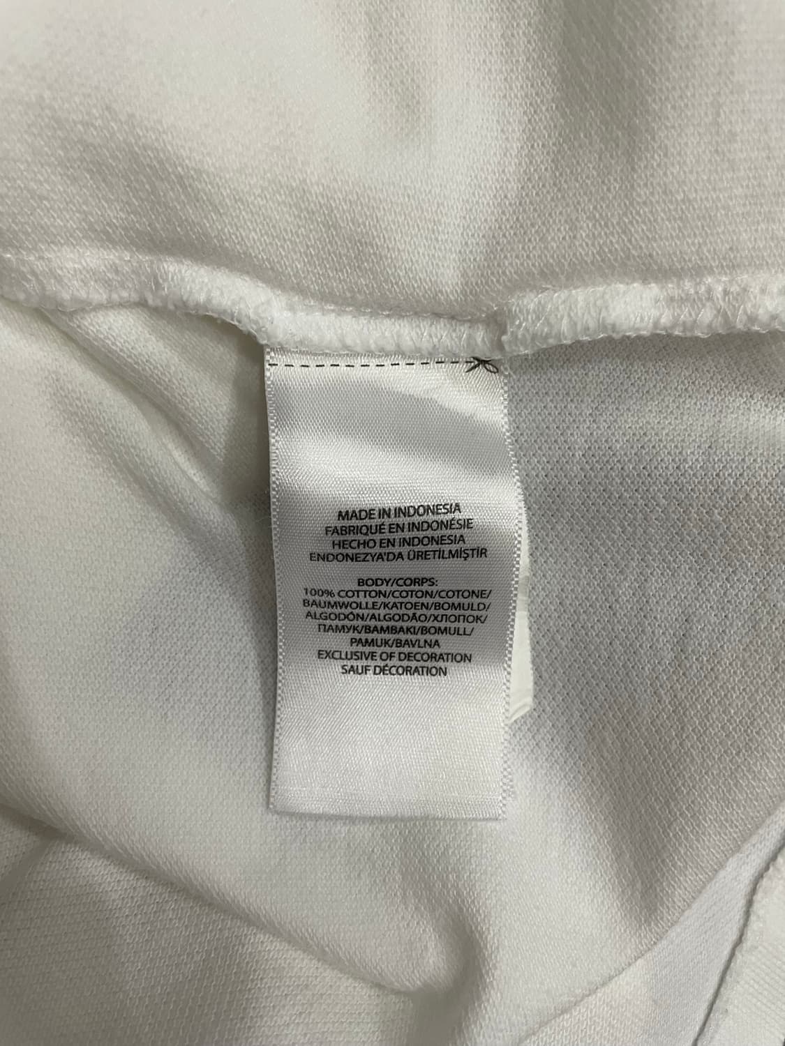 폴로 랄프로렌 화이트 PK 반팔 카라티 상품이미지6