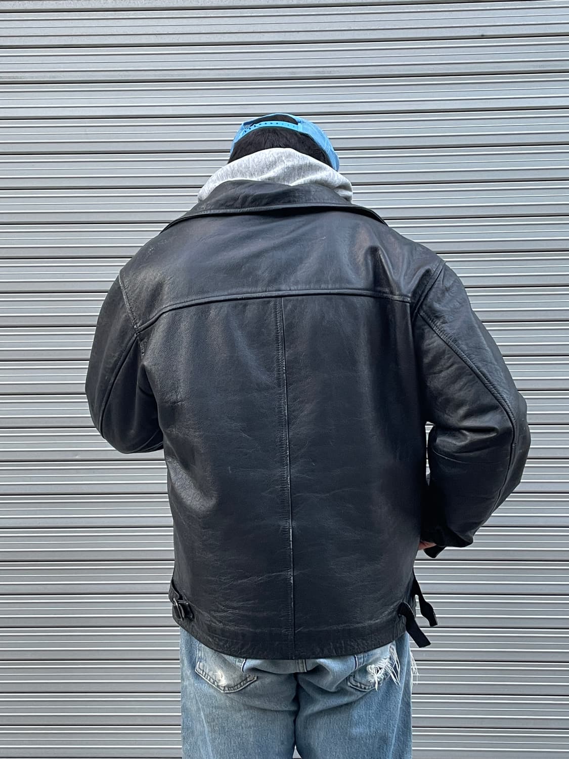 90s Old GAP Leather Jacket 상품이미지6