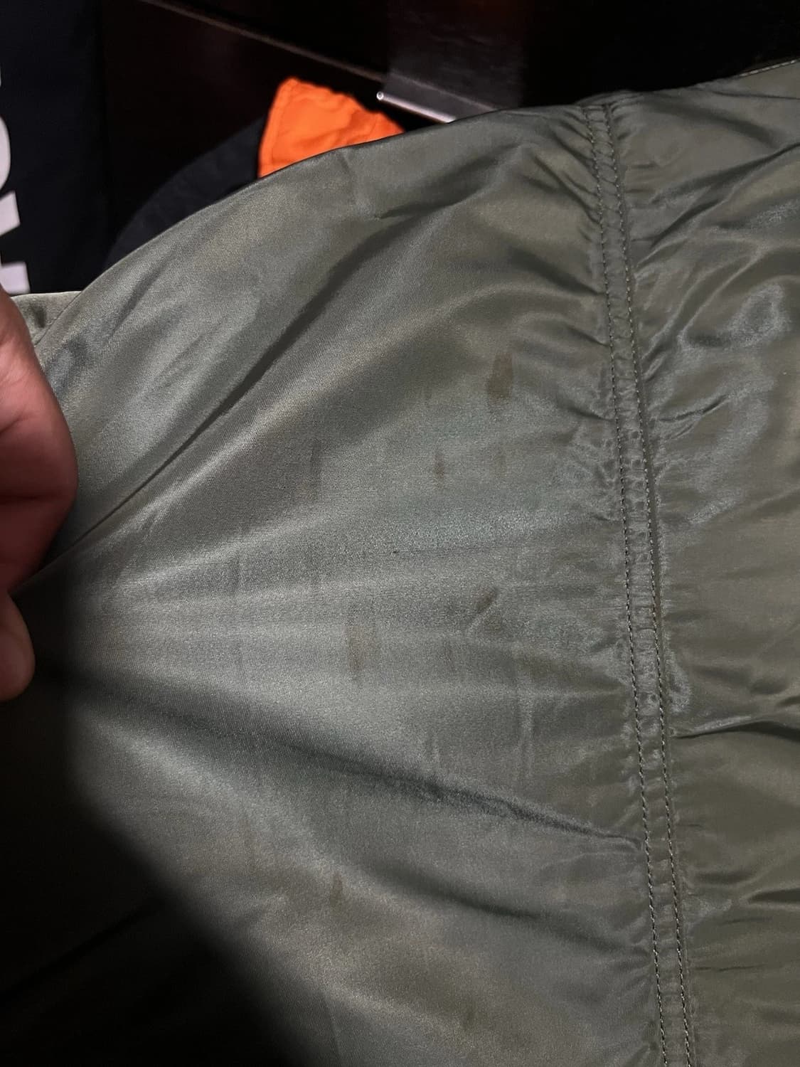 70s 알파 인더스트리 N-2B 헤비 플라잉 자켓 상품이미지10