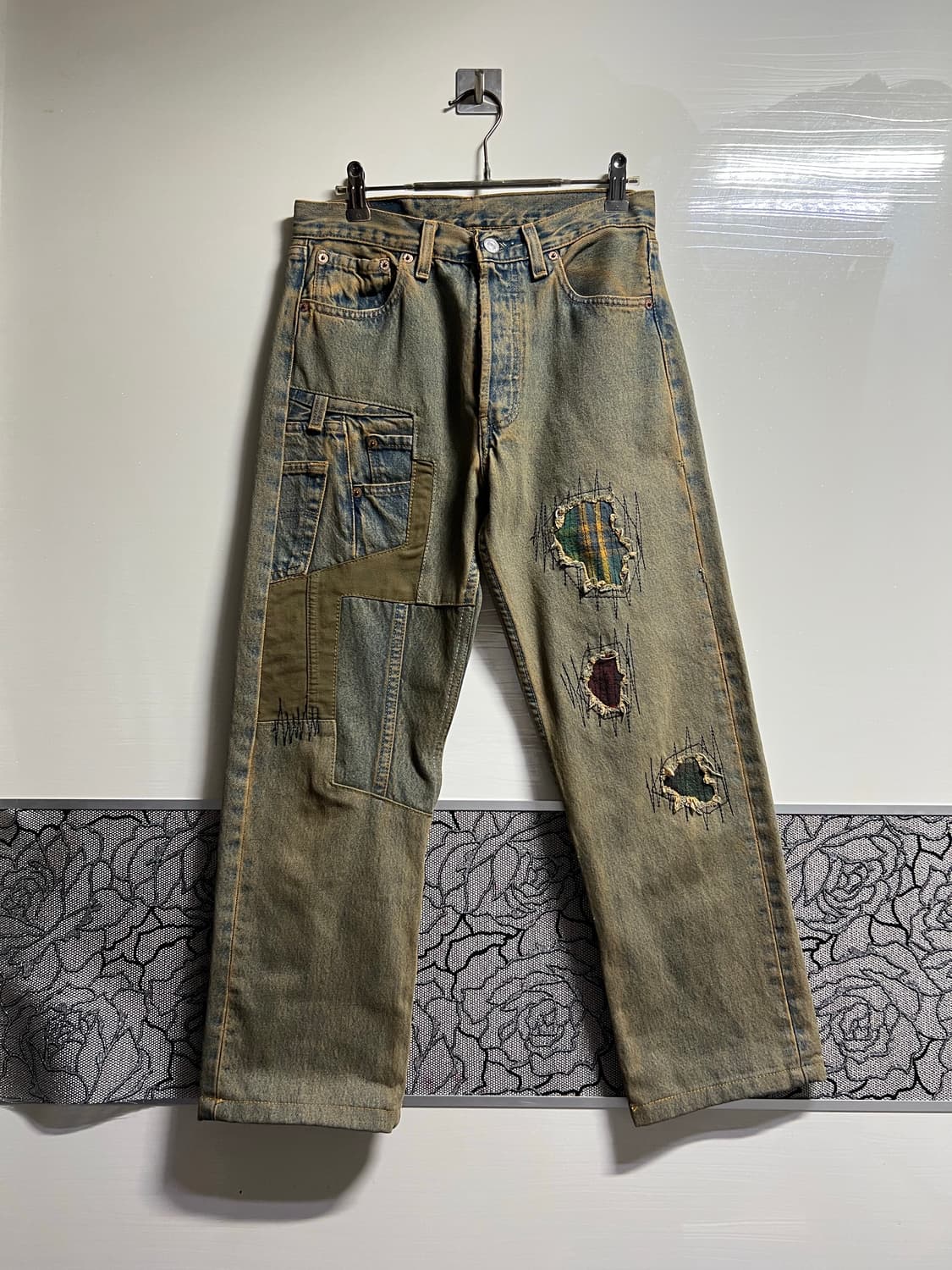 빈티지 90s 리바이스 커스텀 데님팬츠 상품이미지1