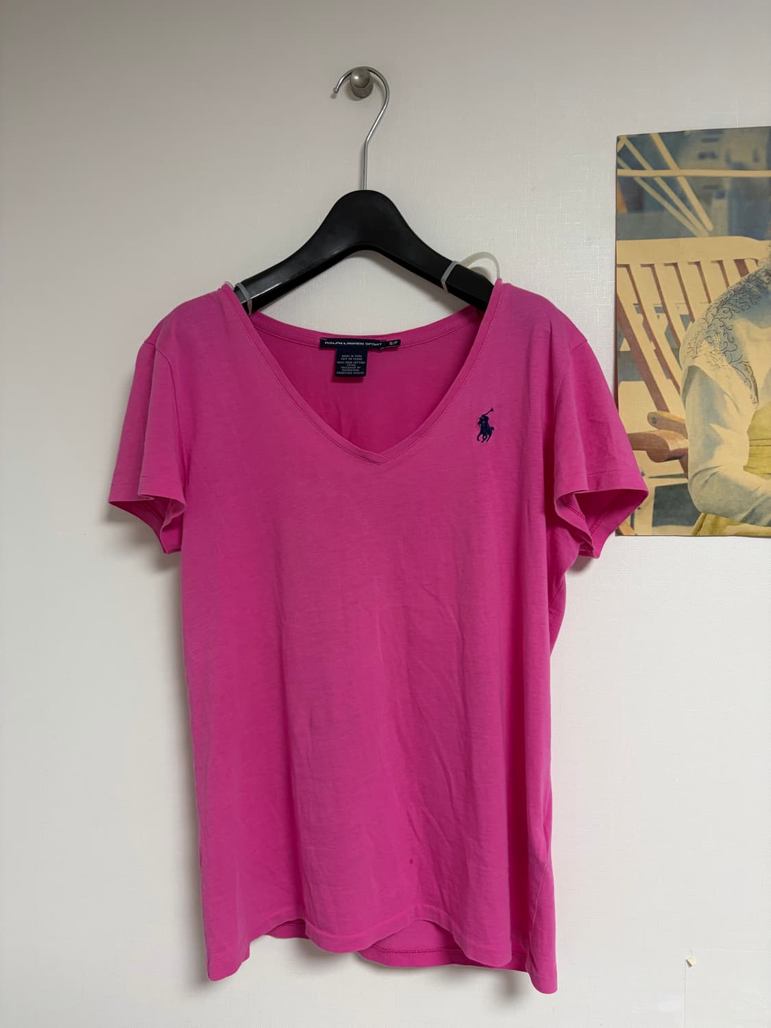 폴로 브이넥 반팔 상품이미지1