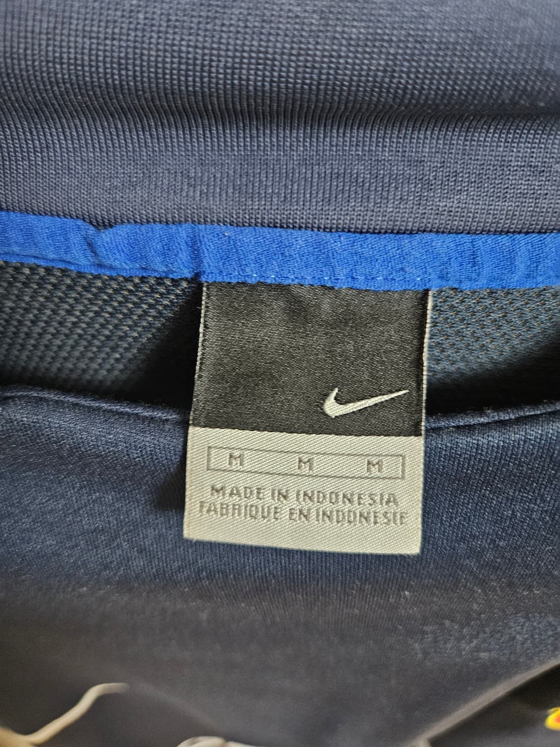 나이키 맨체스터유나이티드 보다폰 써멀탑 져지 네이비 상품이미지3