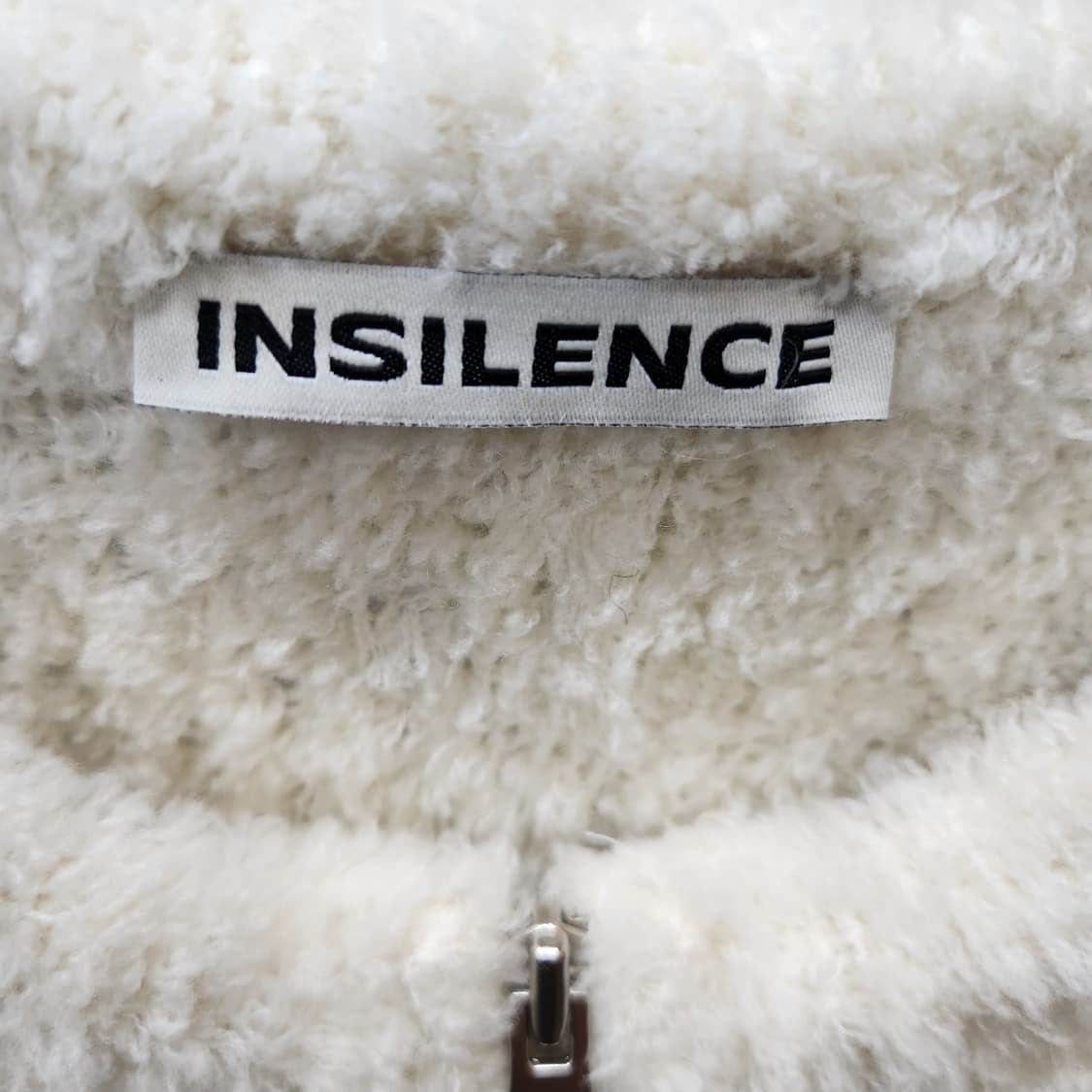 인사일런스 소프트 부클 투웨이 집업 가디건 S(M) 상품이미지6