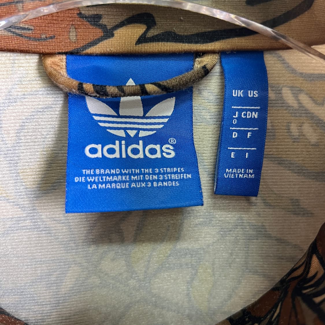 아디다스 낙엽 카모플라주 파이어버드 져지  상품이미지4