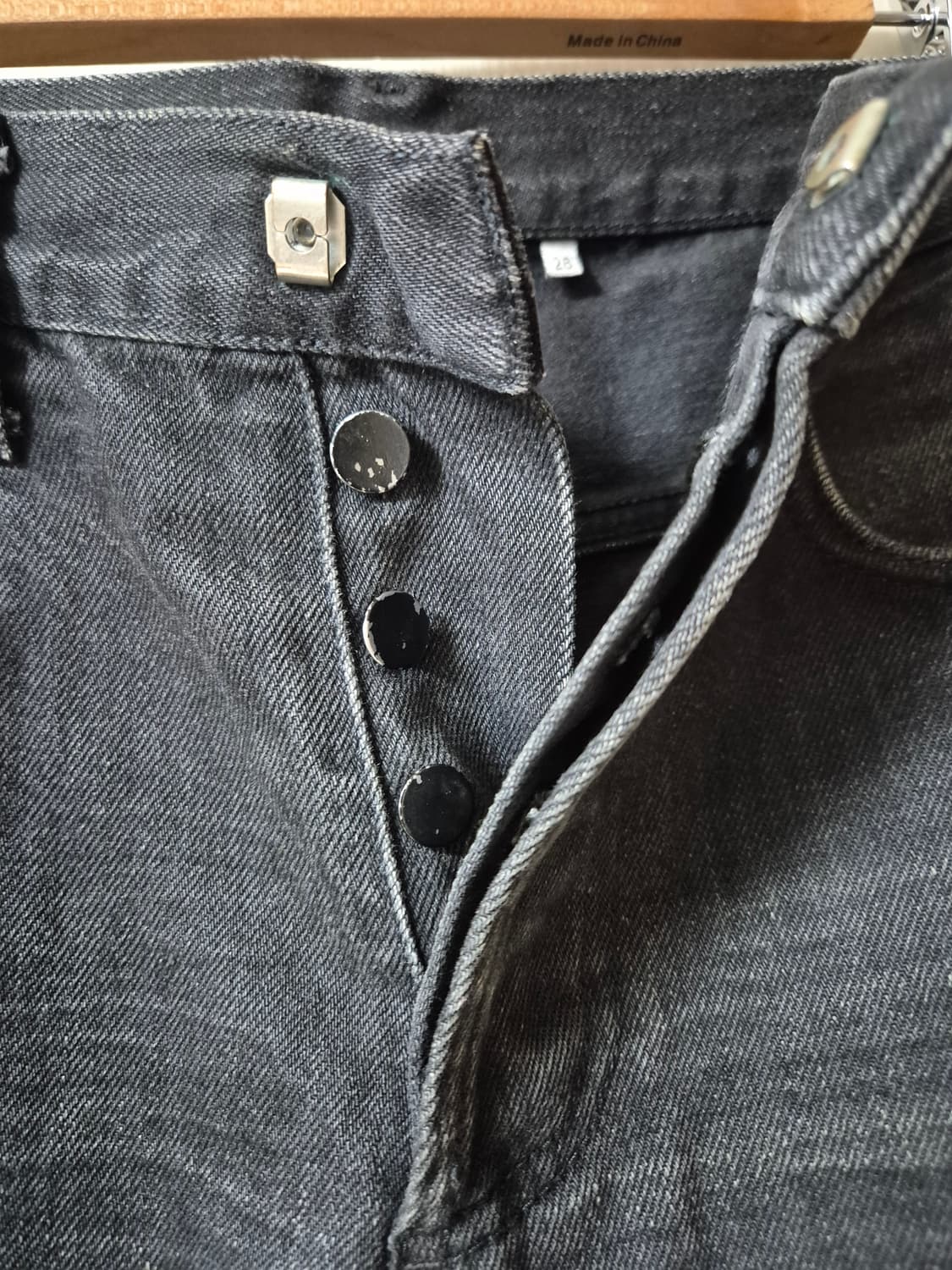 (정품) 디올 옴므 버튼플라이 스키니진 데님진 28 상품이미지3