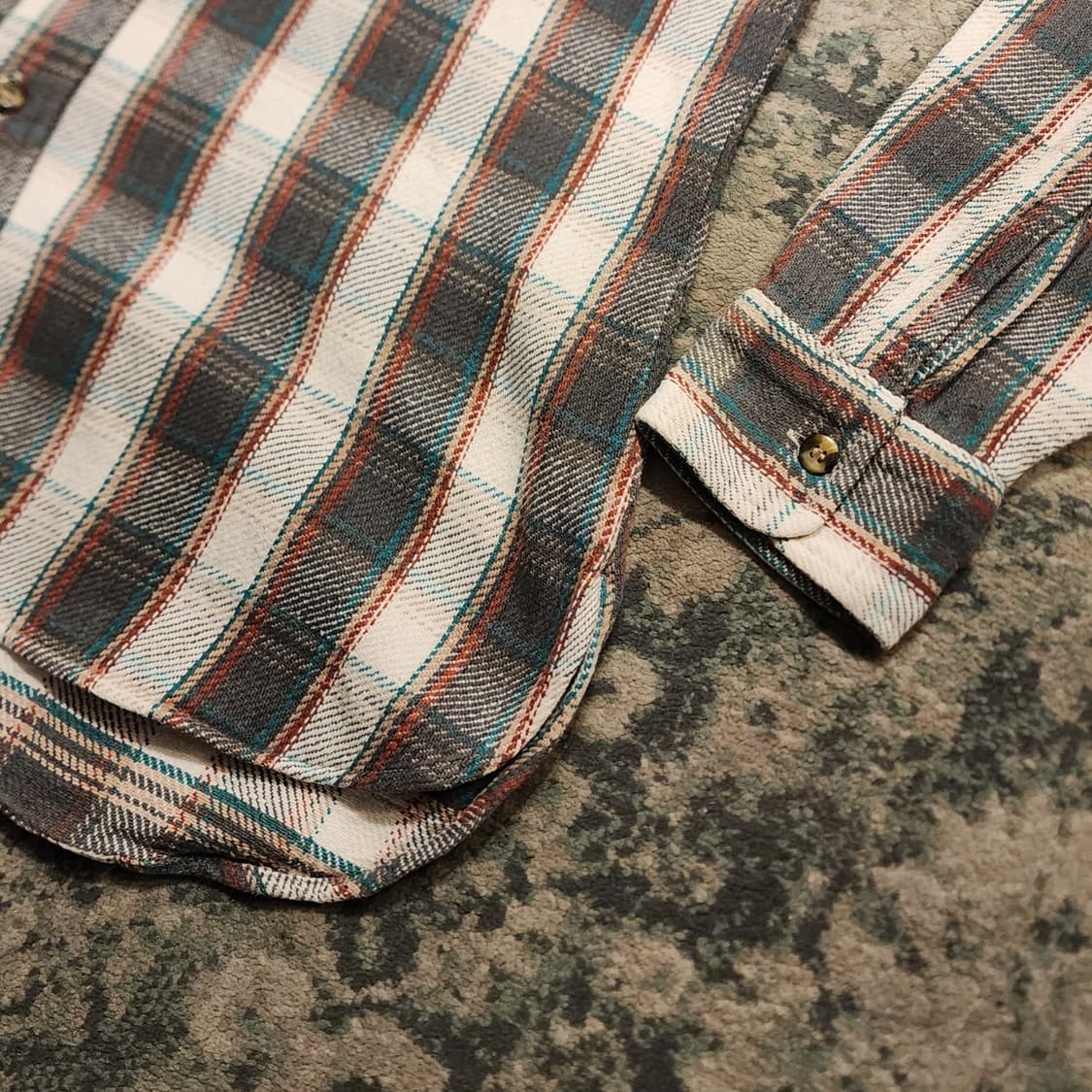 90s 리바이스 네이비탭 플라넬셔츠 상품이미지3