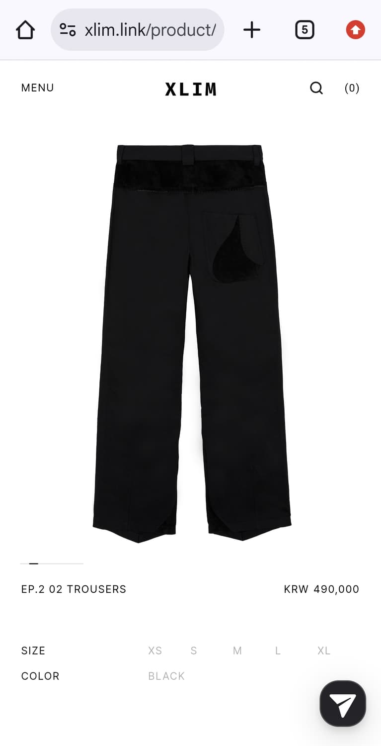 XLIM ep2 02 trousers(3) 상품이미지2