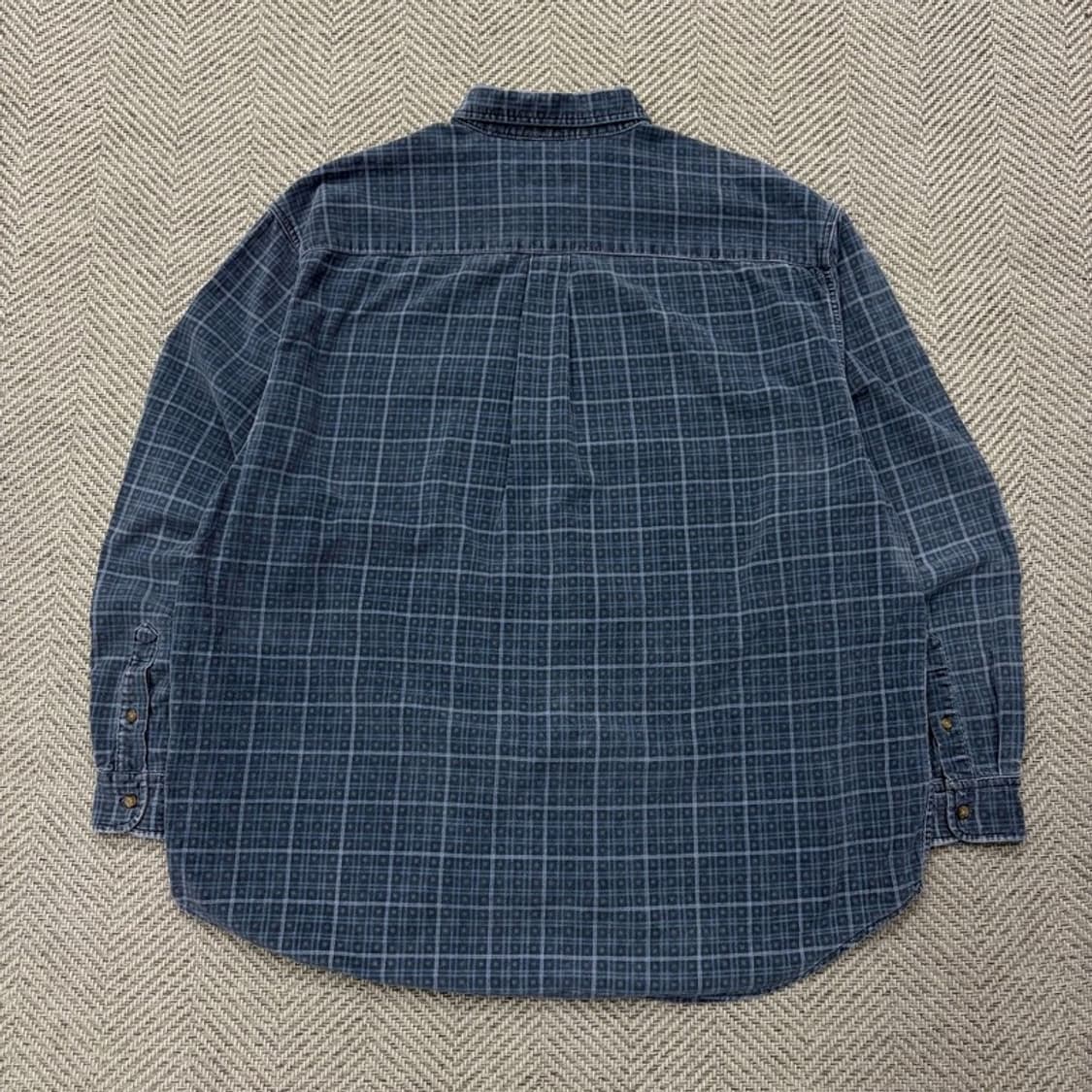 에디바우어 코듀로이 체크 셔츠 v2673 상품이미지2