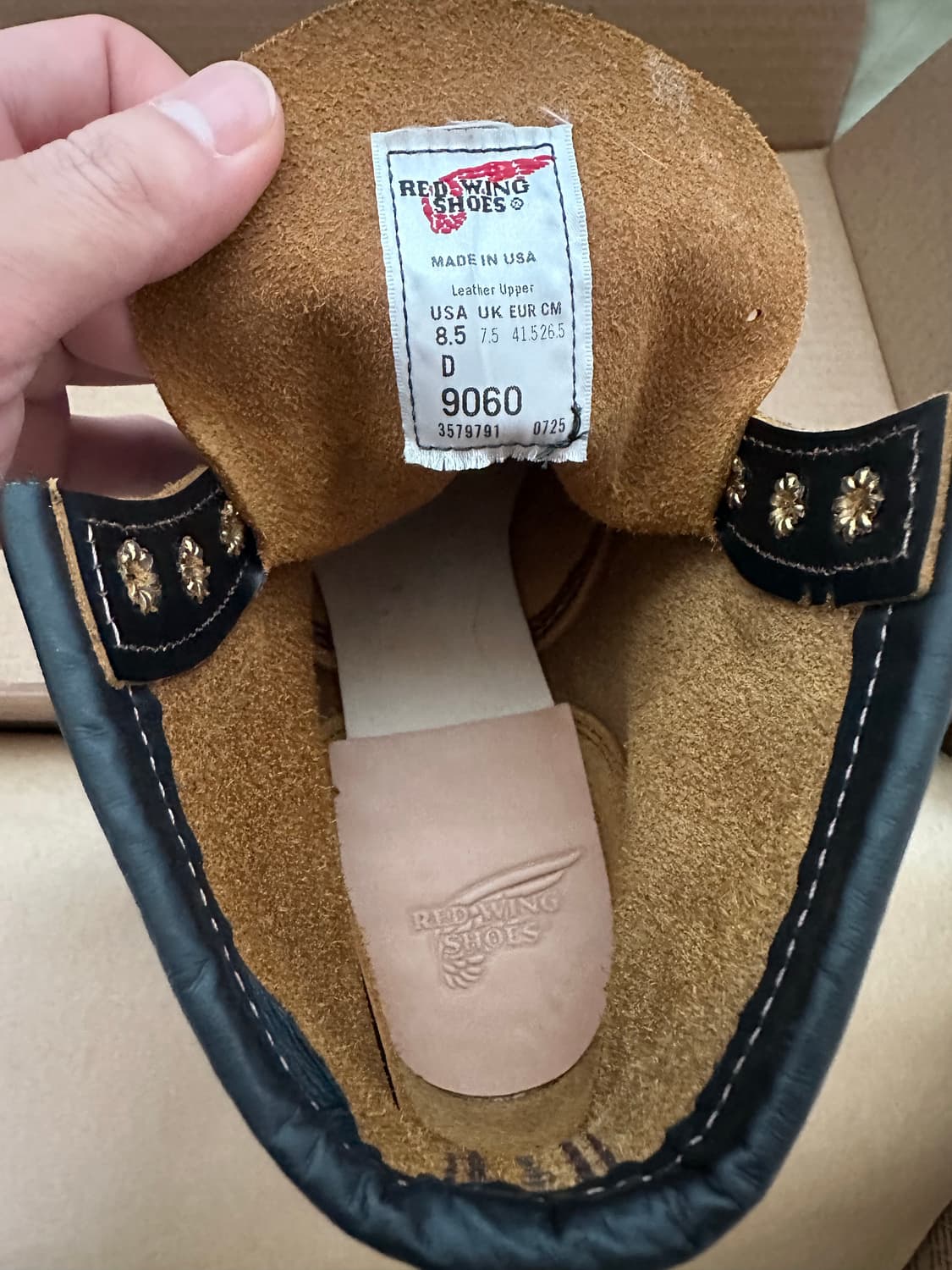 레드윙 벡맨 플랫박스 9060 8.5D 새상품(팩토리세컨즈) 상품이미지10