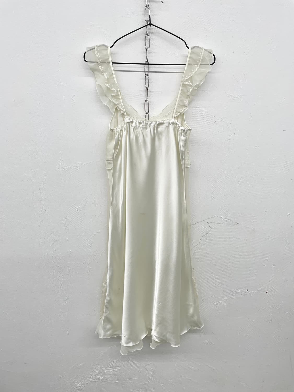 아이보리 자수 프릴 슬립 상품이미지6