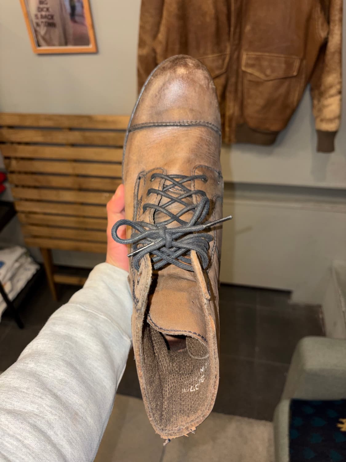 00’s Harley Davidson black label boots 상품이미지8