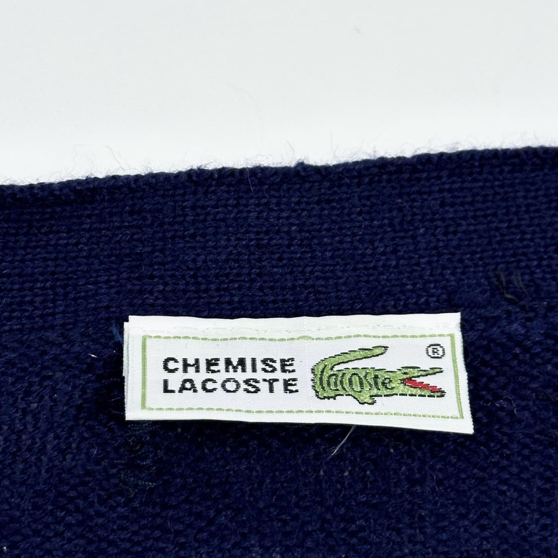 라코스테 재팬 클래식 니트 가디건 네이비 L 상품이미지5