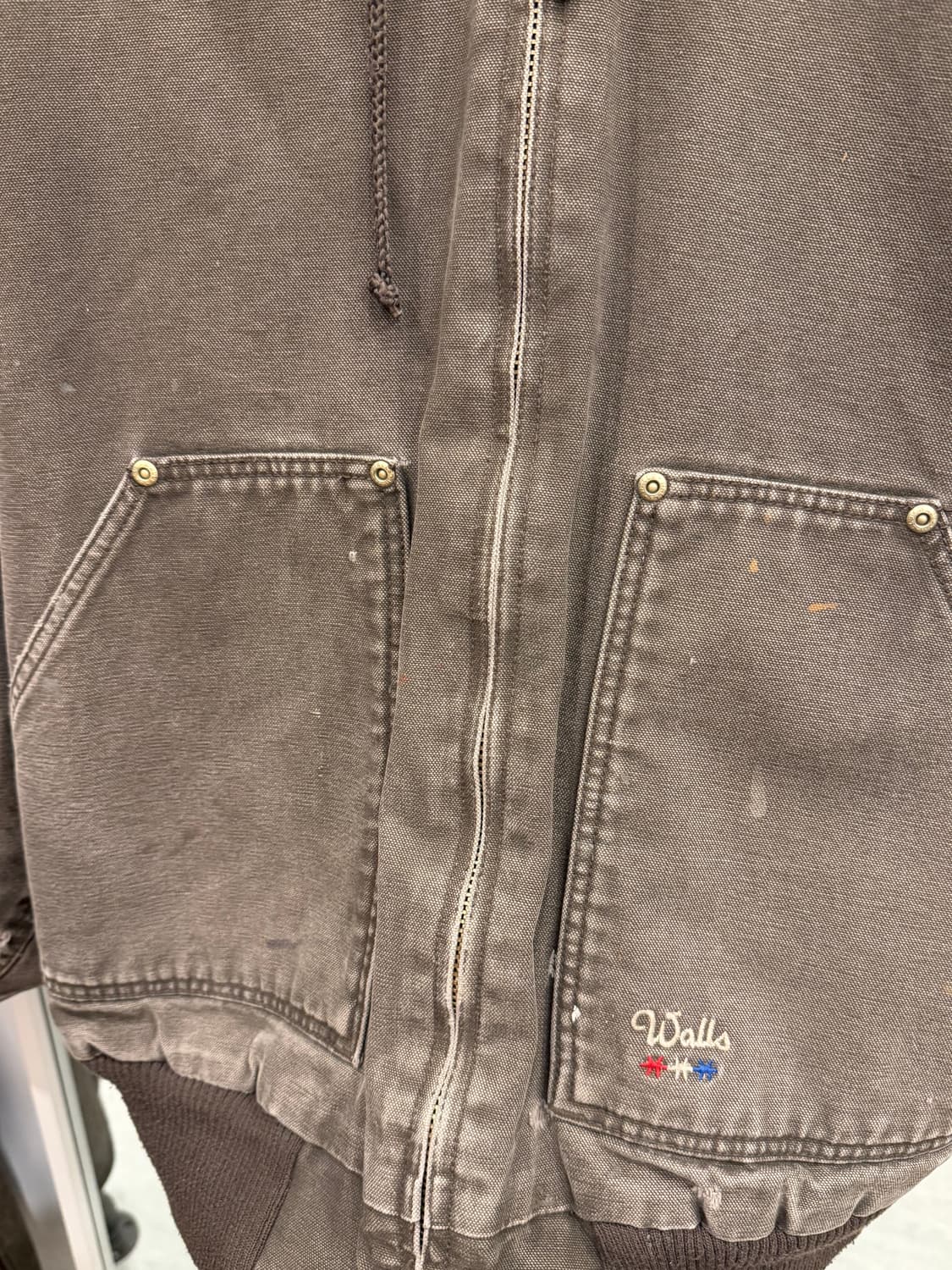 00s Walls 월즈 빈티지 페인팅 덕 액티브 후드 워크 자켓 상품이미지7