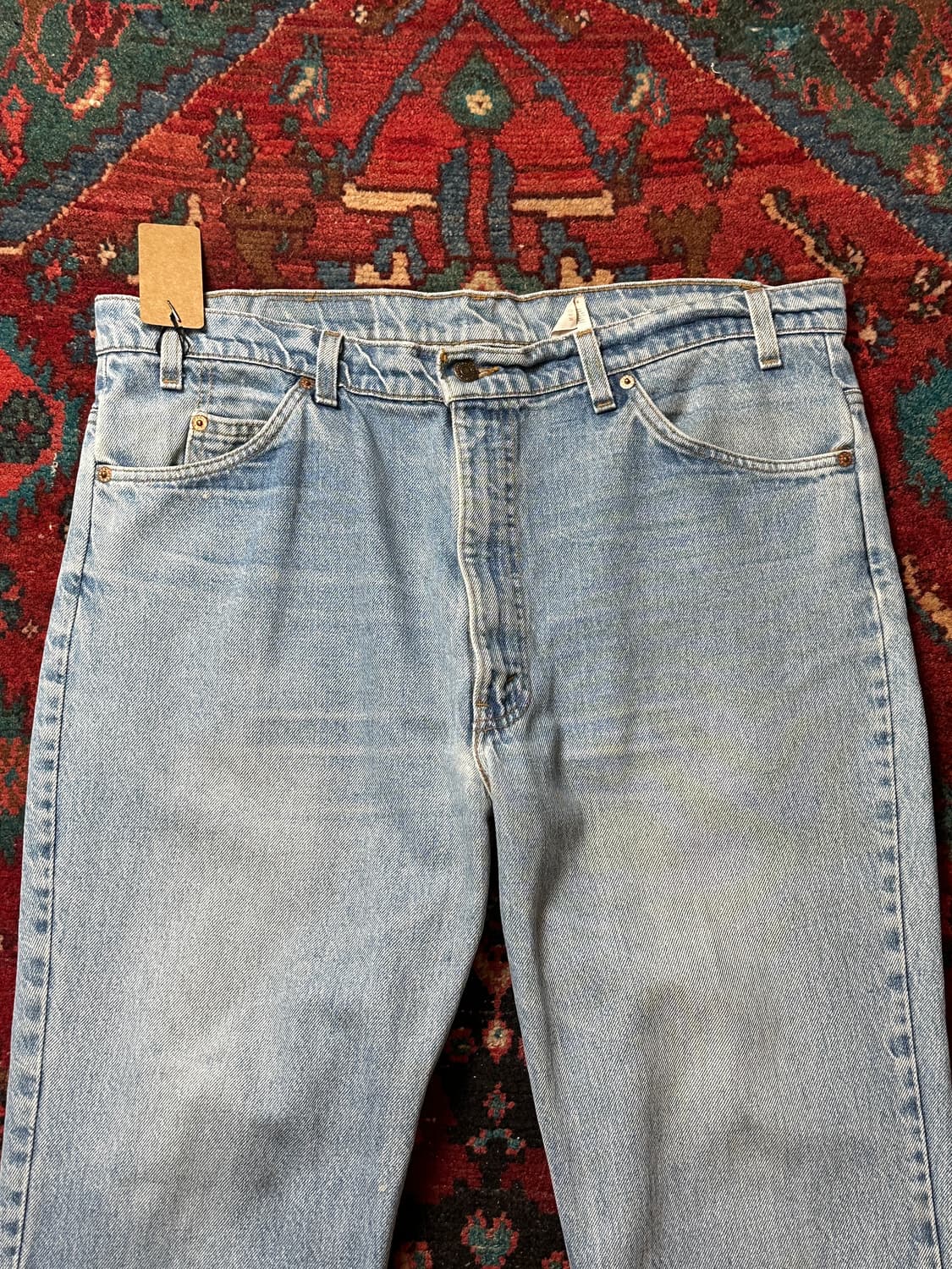 90's USA Made 빈티지 리바이스 517 오렌지탭 부츠컷 상품이미지5