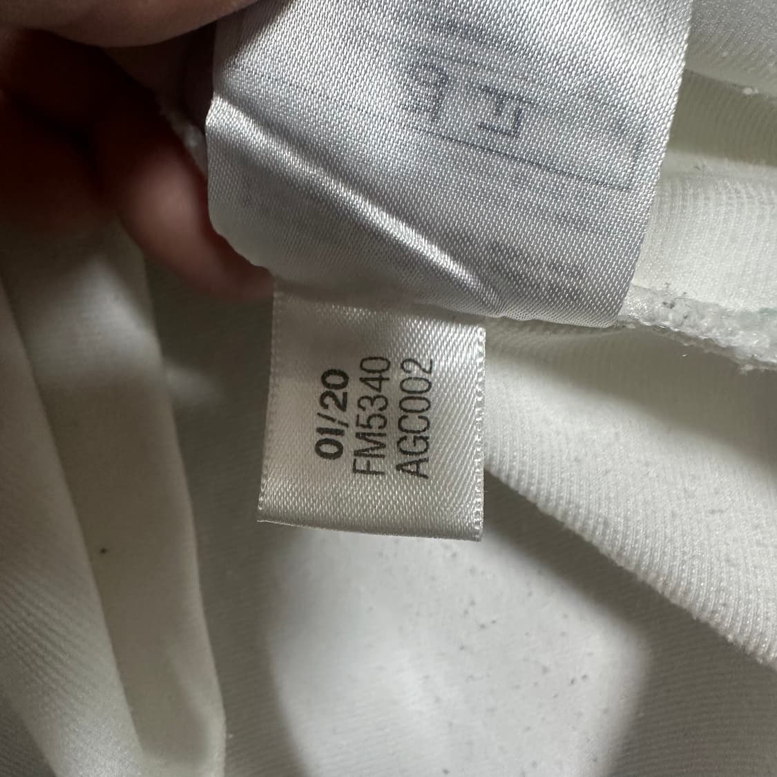 ✨ (바배) 아디다스 흰검 화이트 바람막이 상품이미지5